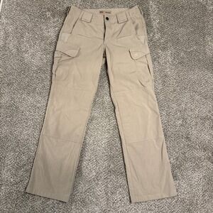511 Tactical Women's Cargo Pants Khaki Lightweight Ripstop Utility Size 6R